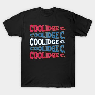 NATIONAL TEXT ART COOLIDGE T-Shirt